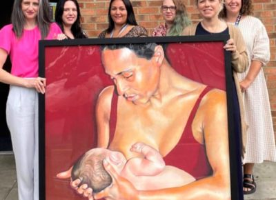 Read more about Breastfeeding portrait by local artist is going on display at The Lemington Centre