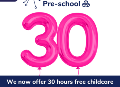Read more about We now offer 30 hours free childcare for eligible working parents!